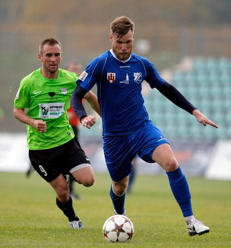 Football. I Liga. Rozwoj Katowice - MKS Kluczbork. 17.10.2015