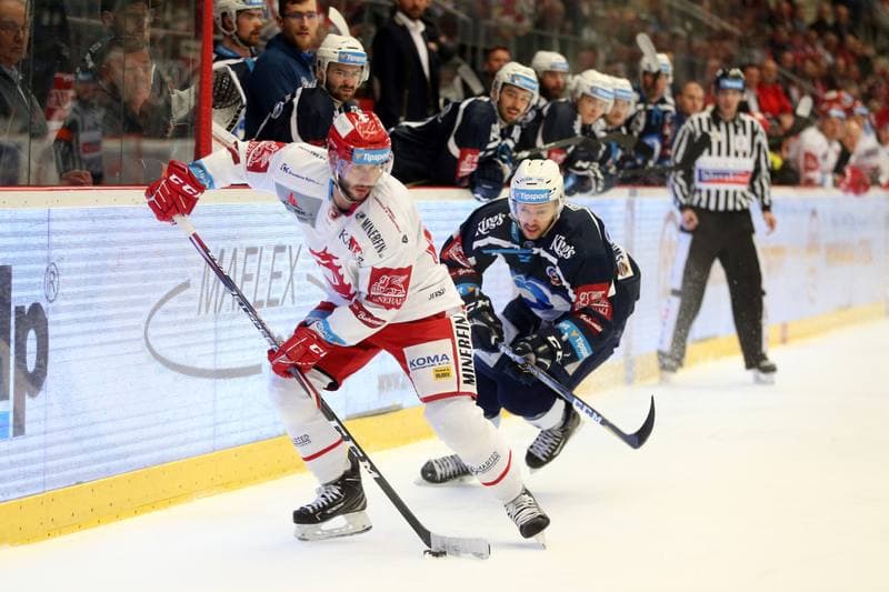 Ice Hockey. Tipsport Extraliga. Ocelari Trinec - Skoda Plzen. 04.04.2019