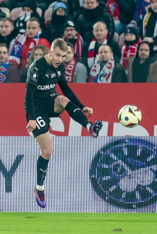 Football. PKO BP Ekstraklasa. Gornik Zabrze - Cracovia Krakow. 28.02.2025
