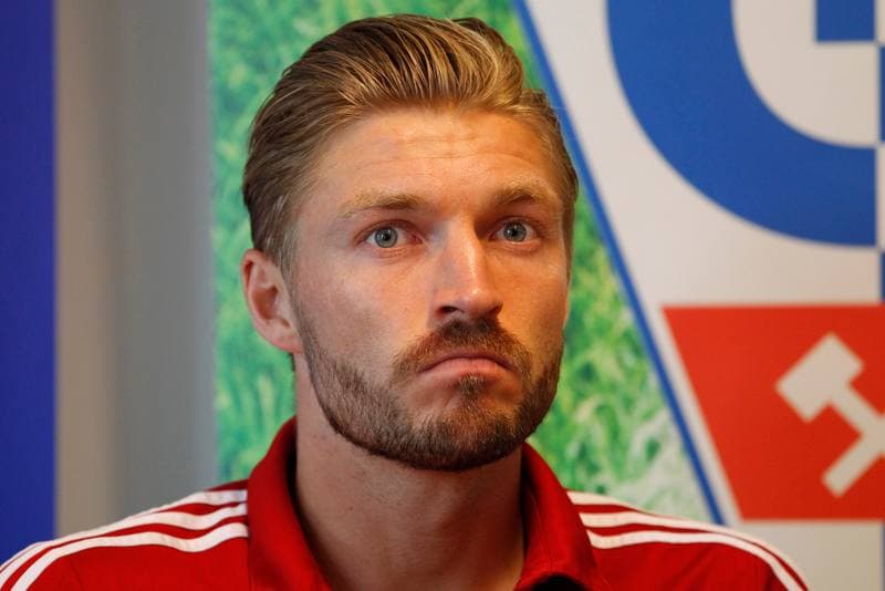 Football. Gornik Zabrze. Press Conference. 18.08.2016