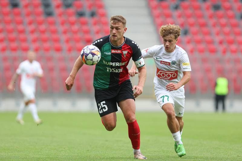 Football. Betclic I Liga. GKS Tychy - Warta Poznan. 02.08.2024