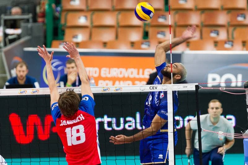 Volleyball. CEV EuroVolley. France - Czech Republic. 30.08.2017