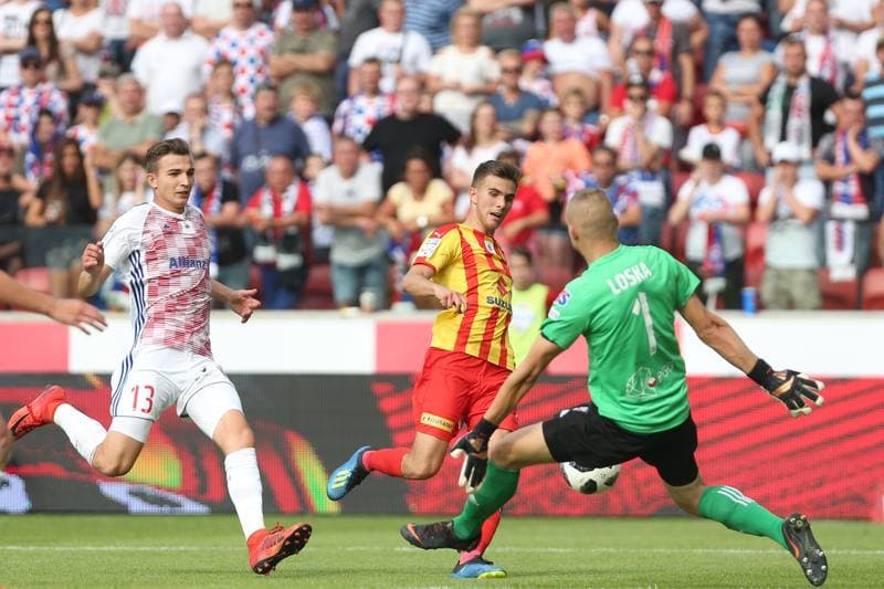 Football. Lotto Ekstraklasa. Gornik Zabrze - Korona Kielce. 22.07.2018