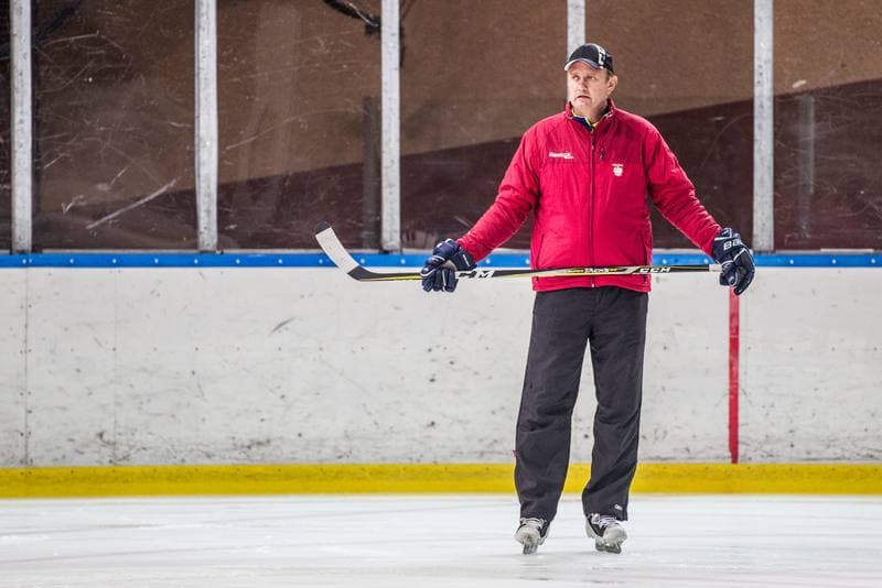 Ice Hockey. Poland national team. Training. 05.09.2019