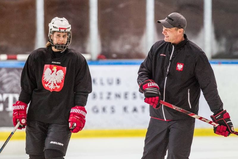 Ice Hockey. Poland national team. Training. 24.09.2019