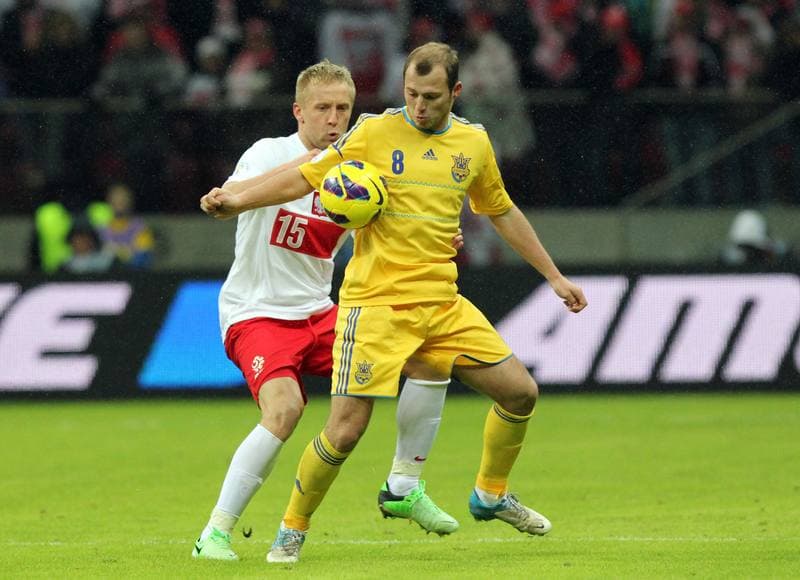 Football. FIFA World Cup Qualifiers. Poland - Ukraine. 22.03.2013