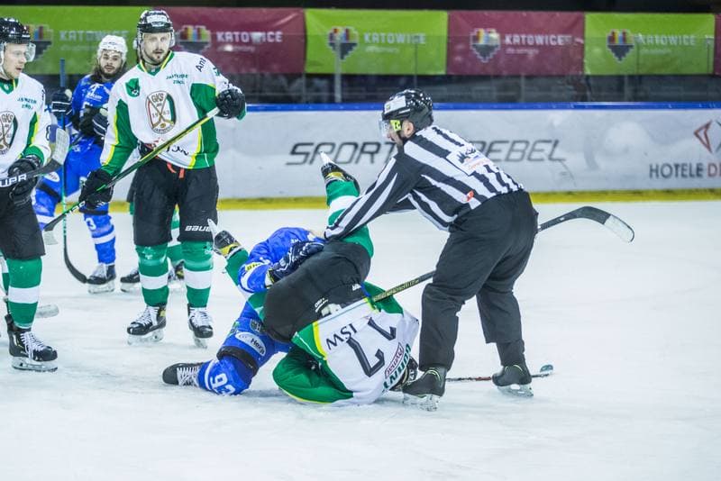 Ice Hockey. Polish Ice Hockey Cup. JKH GKS Jastrzebie - Re-Plast Unia Oswiecim. 05.02.2021