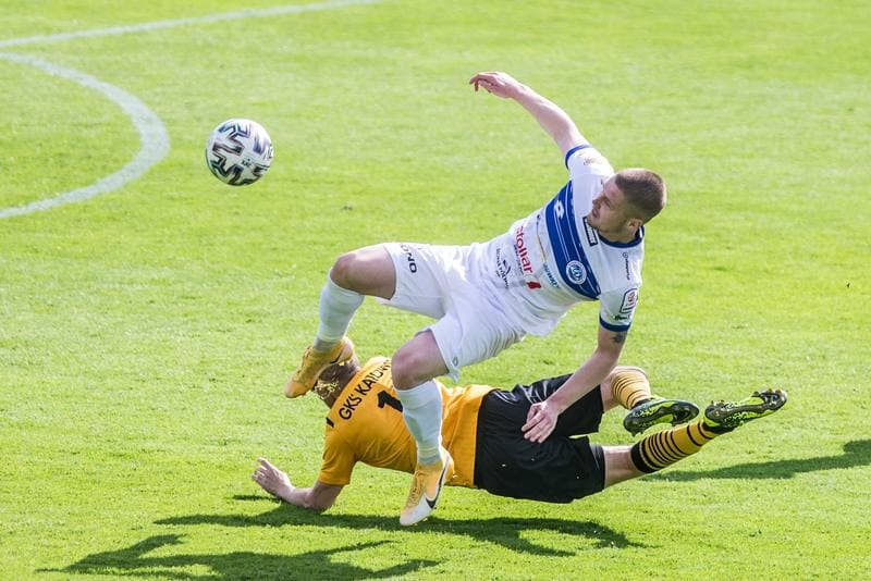 Football. eWinner II liga. GKS Katowice - Wigry Suwalki. 15.05.2021