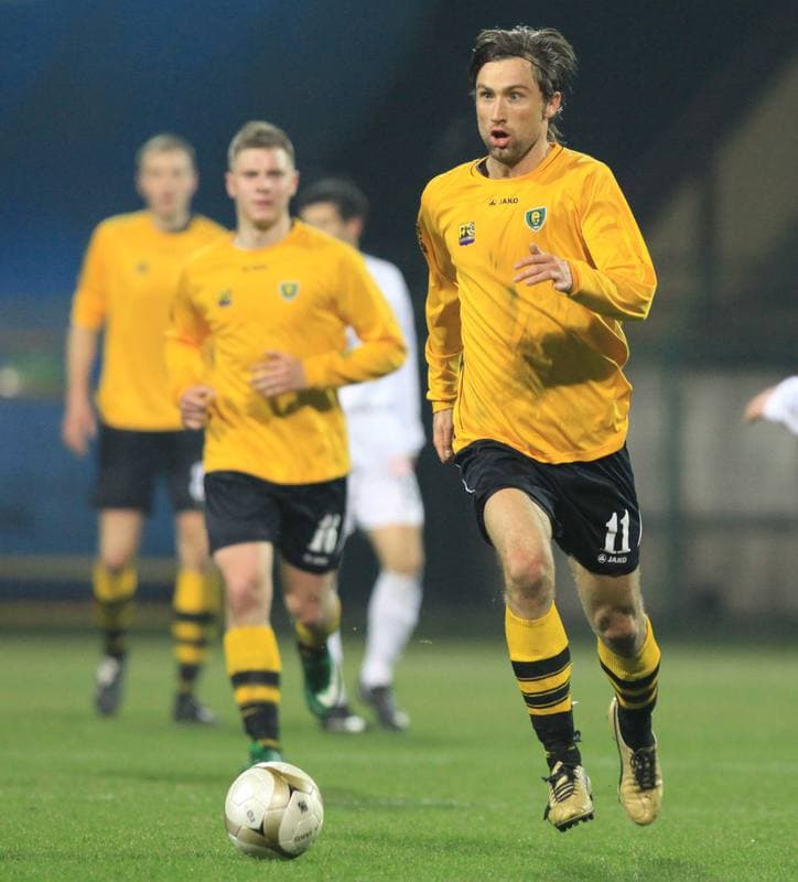 Football. I liga. GKS Katowice - Warta Poznan. 02.04.2010