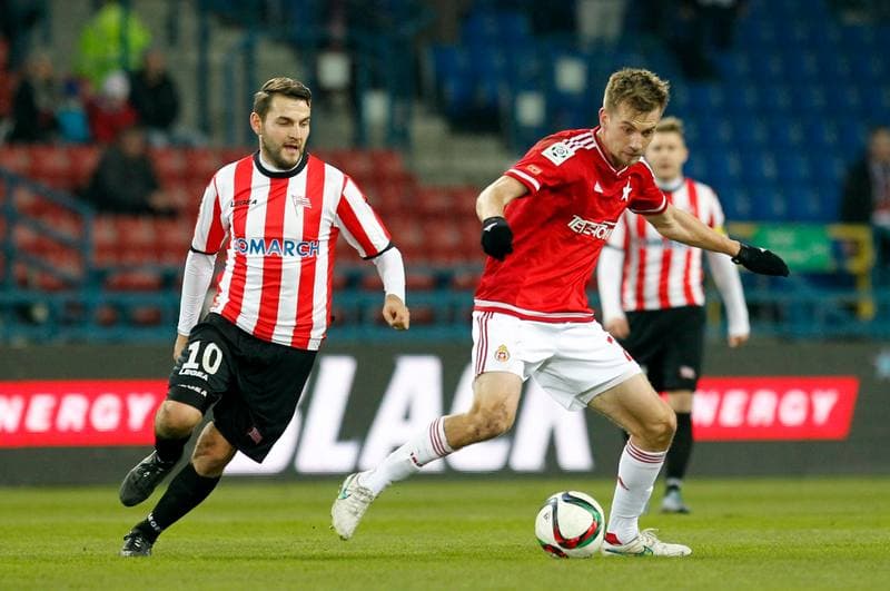 Football. PKO BP Ekstraklasa. Wisla Krakow - Cracovia Krakow. 29.11.2015