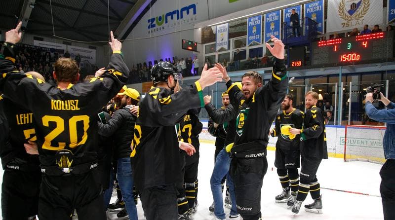 Ice Hockey. Polska Hokej Liga. Re-Plast Unia Oswiecim - GKS Katowice. 08.04.2022