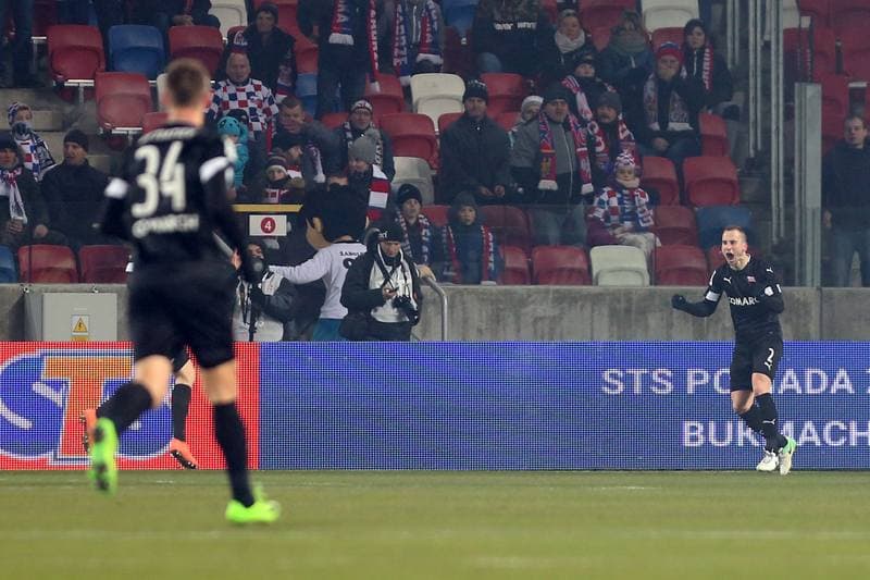 Football. Lotto Ekstraklasa. Gornik Zabrze - Cracovia Krakow. 18.12.2017