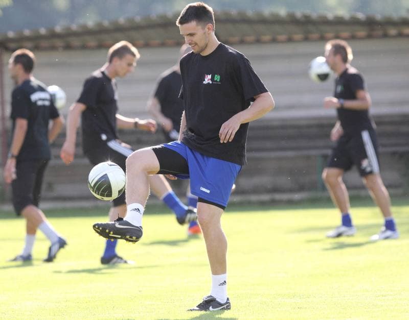 Football. Podbeskidzie Bielsko-Biala. Training. 27.06.2011