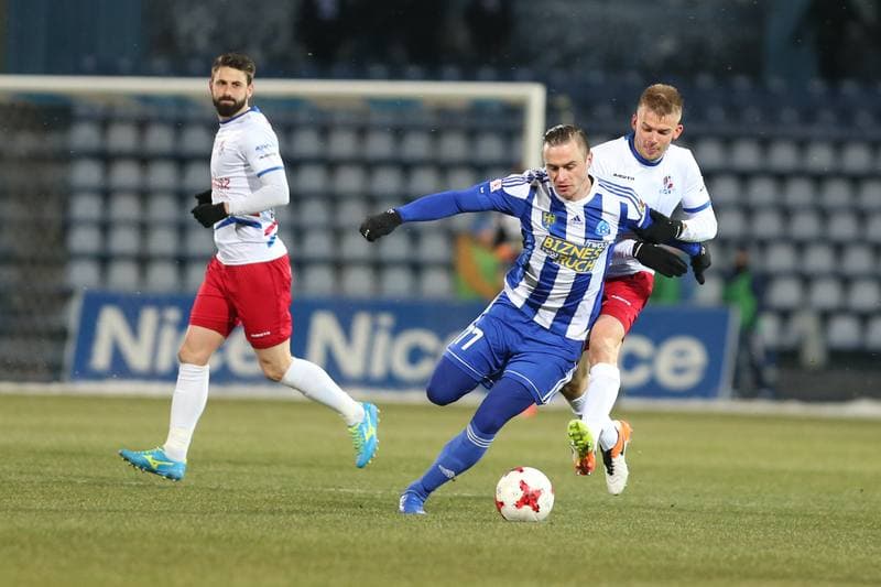 Football. Nice I Liga. Ruch Chorzow - Podbeskidzie Bielsko-Biala. 17.03.2018