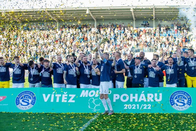 Football. MOL Cup. 1. FC Slovacko - AC Sparta Prague. 18.05.2022