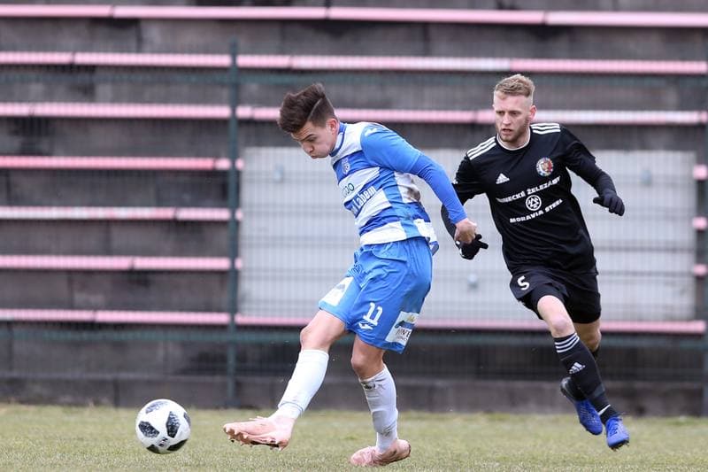 Football. Fortuna Narodni Liga. Fotbal Trinec - FK Usti nad Labem. 02.03.2019