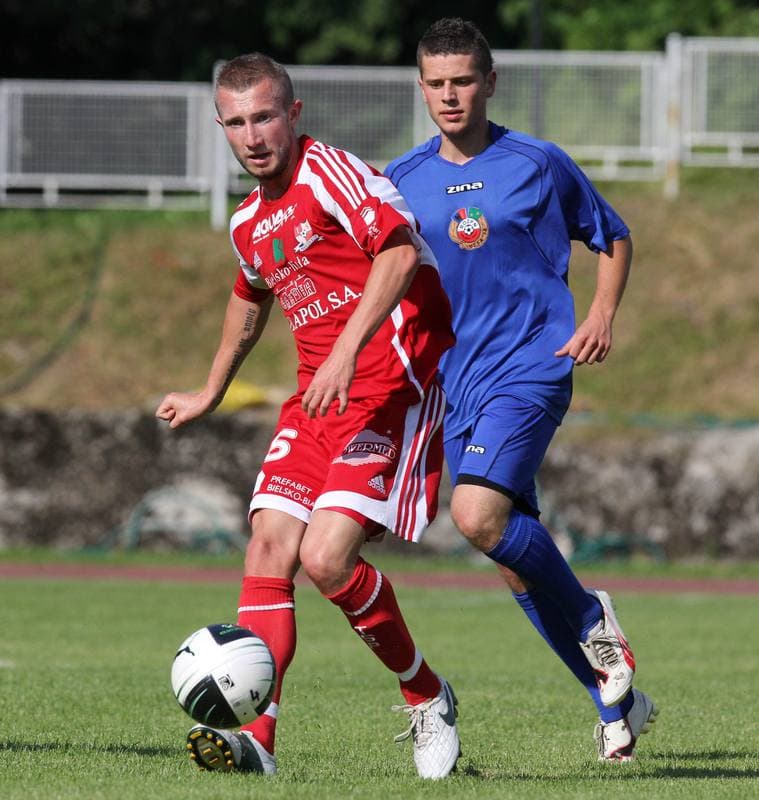 Football. Wisla. Podbeskidzie Bielsko-Biala - Reprezentacja BOZPN. 10.07.2011