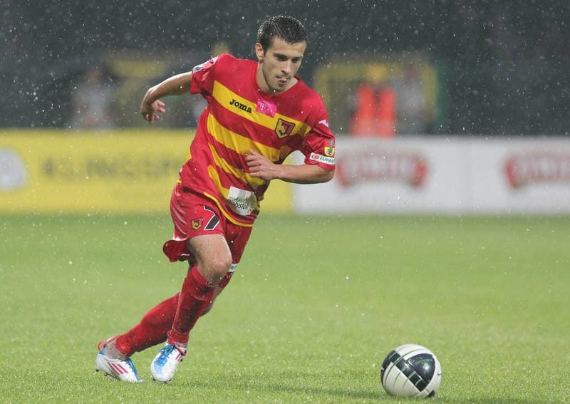 Football. T-Mobile Ekstraklasa. Podbeskidzie Bielsko-Biala - Jagiellonia Bialystok. 01.08.2011