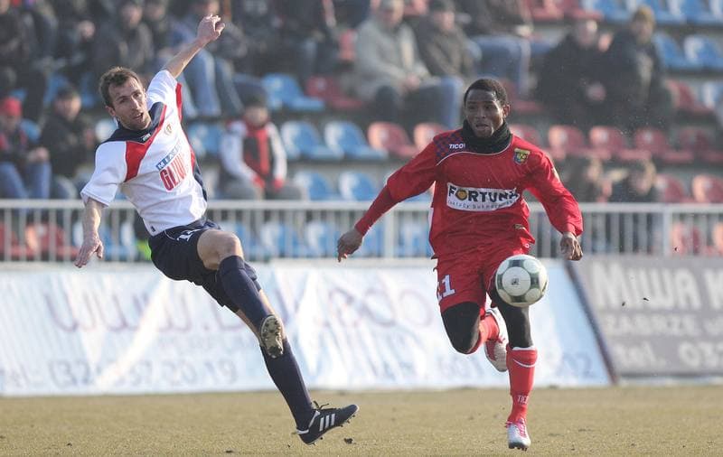 Football. I liga. Piast Gliwice - Odra Wodzislaw Slaski. 05.03.2011