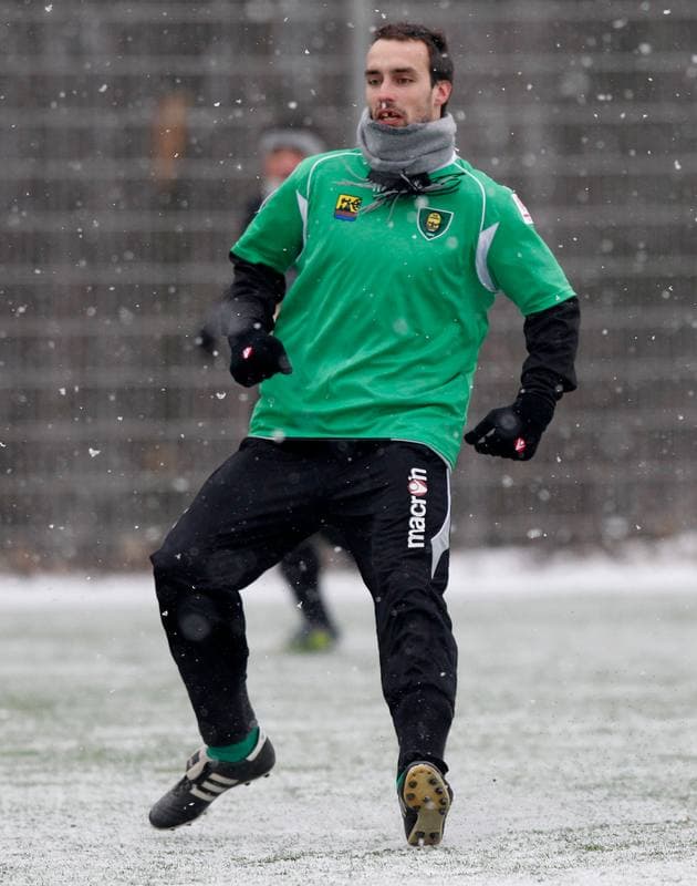 Football. Sparing. GKS Katowice - Gornik Leczna. 25.01.2014
