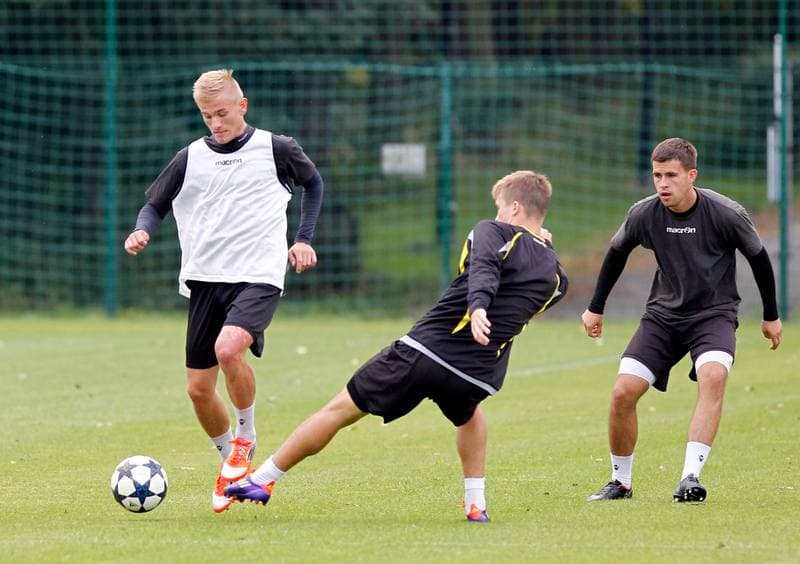 Football. GKS Katowice. Training. 19.01.2015