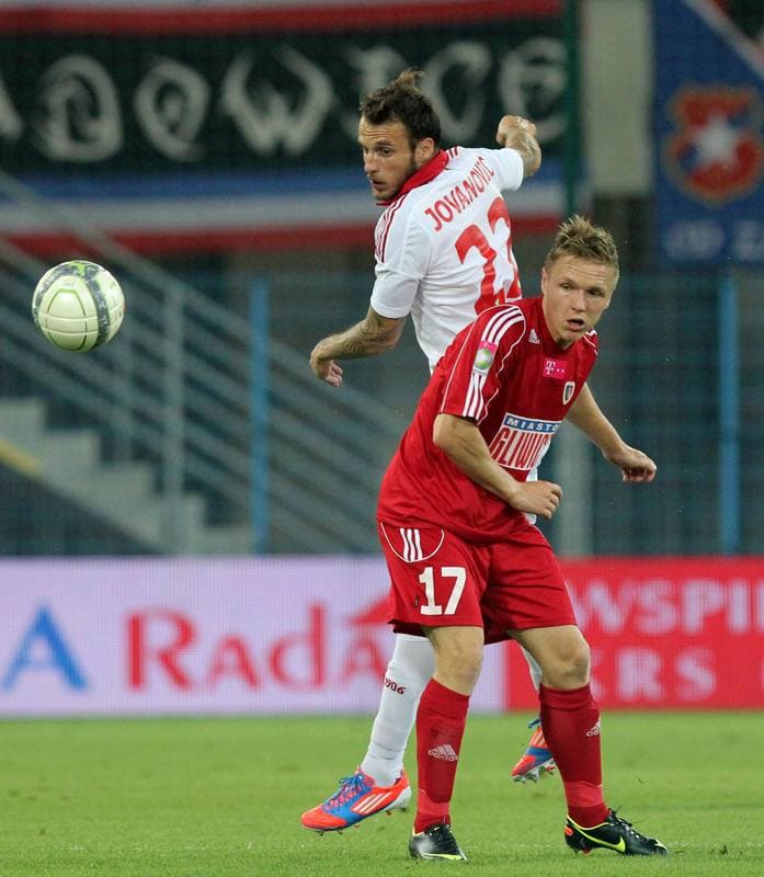Football. T-Mobile Ekstraklasa. Piast Gliwice - Wisla Krakow. 01.10.2012