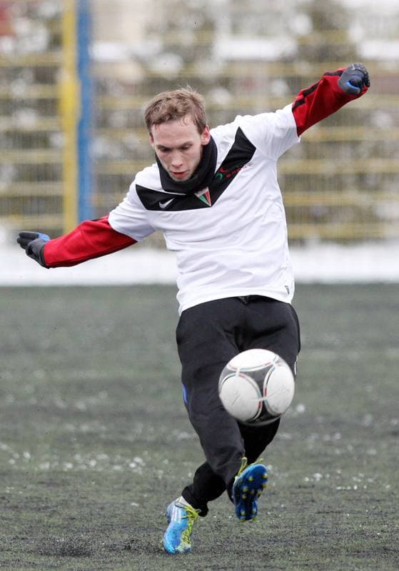 Football. Tychy Sparing. GKS Tychy - Podbeskidzie Bielsko-Biala. 19.01.2013