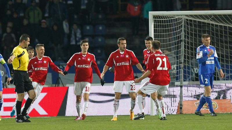 Football. T-Mobile Ekstraklasa. Ruch Chorzow - Wisla Krakow. 13.12.2014
