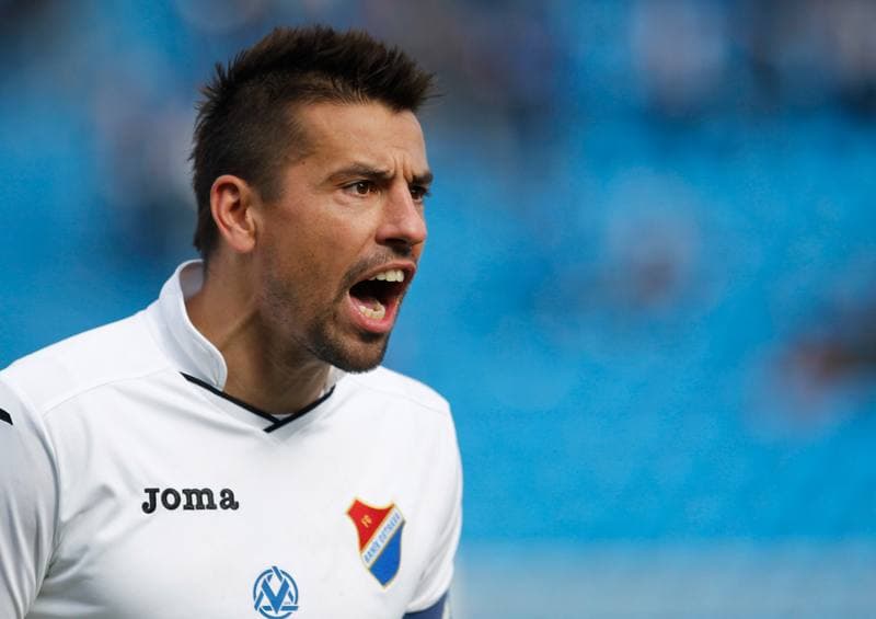 Football. SYNOT Liga. Banik Ostrava - Viktoria Plzen. 05.04.2015
