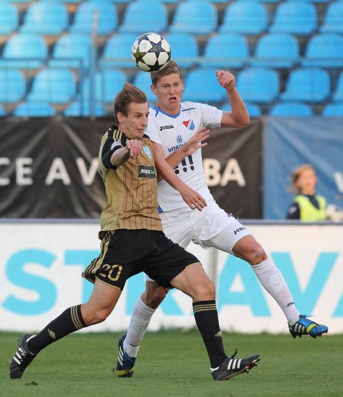 Football. Gambrinus Liga. Banik Ostrava - 1 SC Znojmo. 19.10.2013