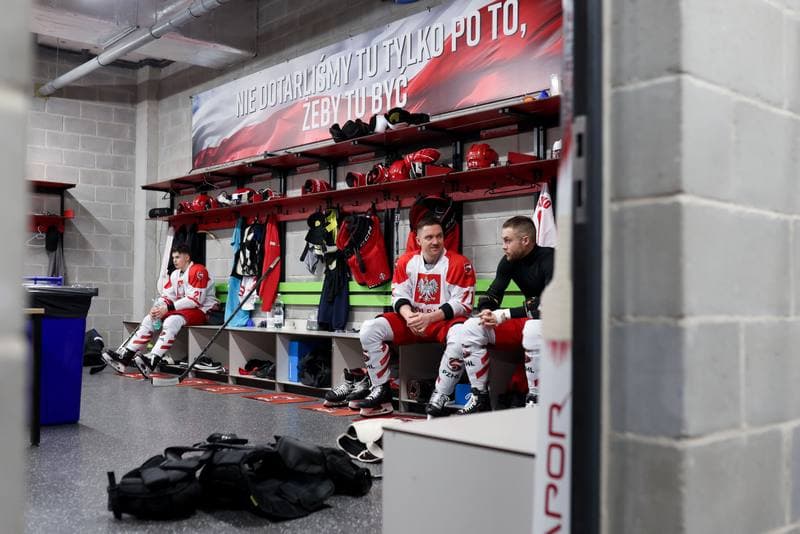 Ice Hockey. Friendly Match. Poland - South Korea. 05.02.2024