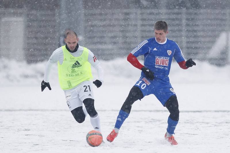 Football. Friendly Match. Piast Gliwice - Sigma Olomouc. 20.01.2016