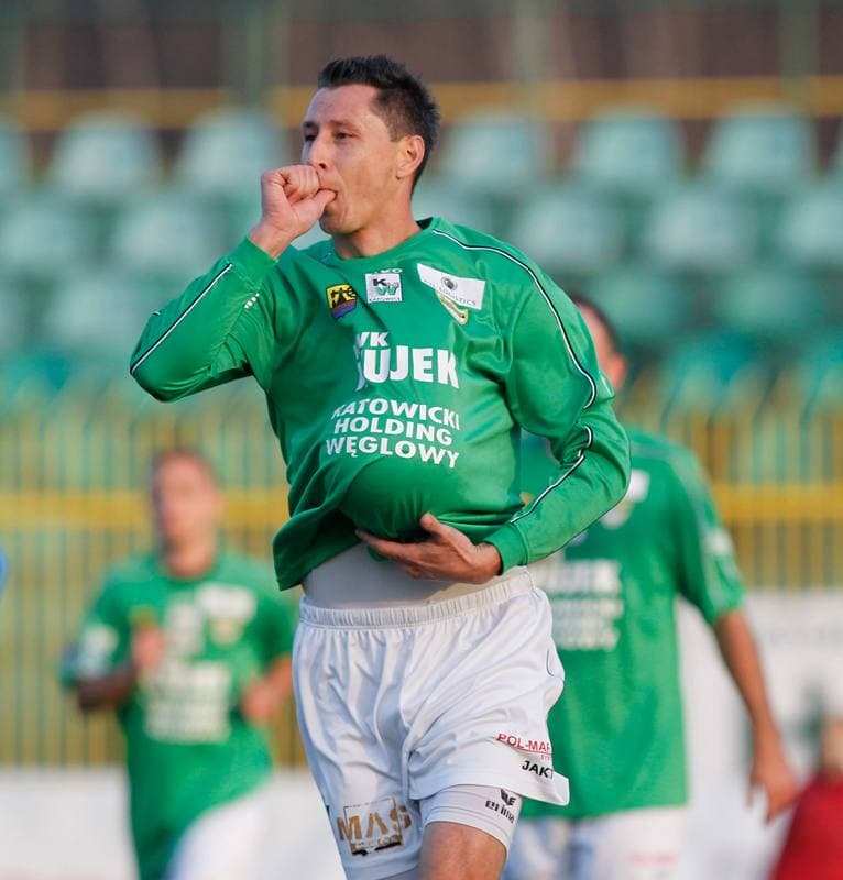 Football. II Liga Opolsko Slaska. Rozwoj Katowice - Nadwislana Gora. 15.11.2014