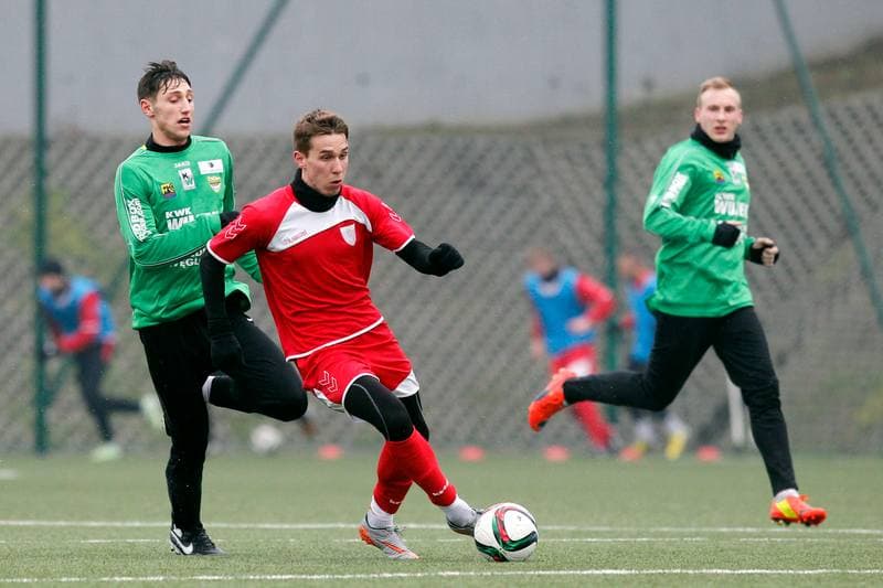Football. I liga. Rozwoj Katowice - Polonia Bytom. 13.02.2016
