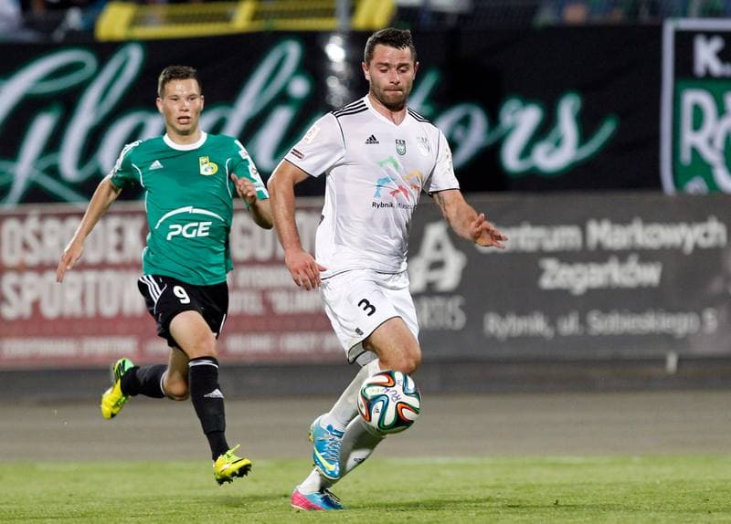 Football. I Liga. Energetyk ROW Rybnik - GKS Belchatow. 09.05.2014