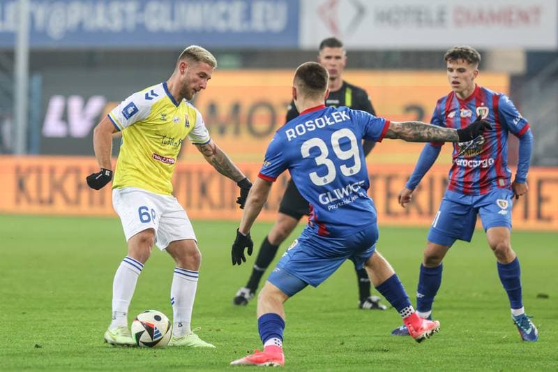 Football. PKO BP Ekstraklasa. Piast Gliwice - Motor Lublin. 08.11.2024