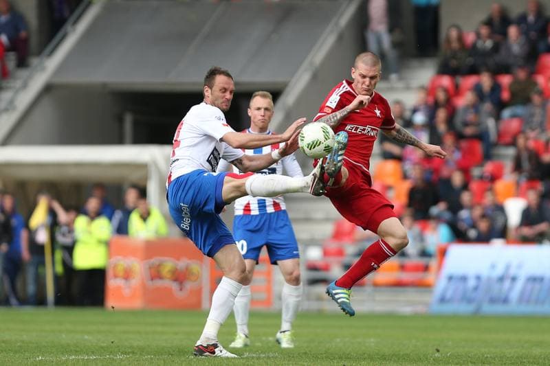 Football. Ekstraklasa. Podbeskidzie Bielsko-Biala - Wisla Krakow. 14.05.2016