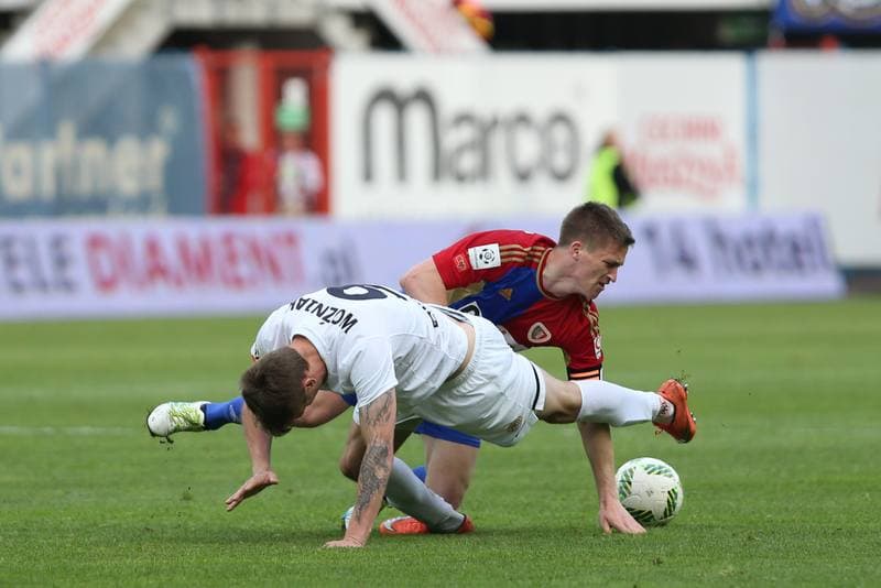 Football. Ekstraklasa. Piast Gliwice - Zaglebie Lubin. 15.05.2016