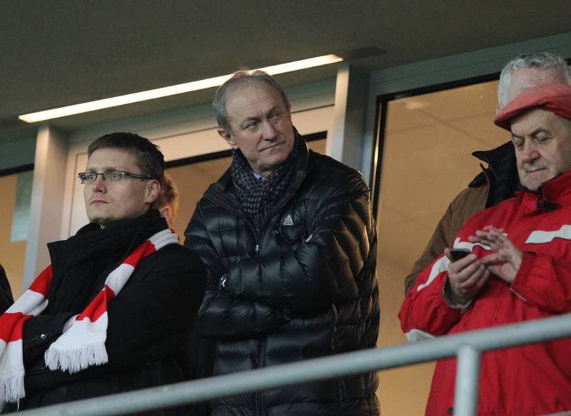 Football. T-Mobile Ekstraklasa. Cracovia Krakow - Zaglebie Lubin. 02.03.2012