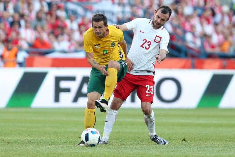 Football. International Friendly. Poland - Lithuania. 06.06.2016