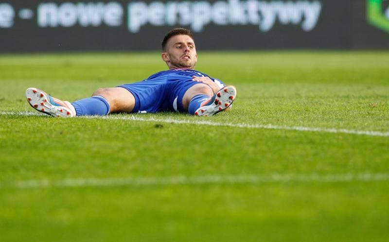 Football. T-Mobile Ekstraklasa. Ruch Chorzow - GKS Belchatow. 21.09.2014