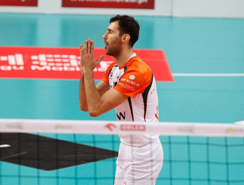 Volleyball. Friendly Match. Jastrzebski Wegiel - Berlin Recycling Volleys. 01.10.2014
