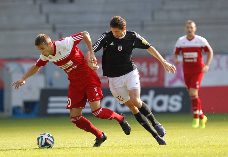 Football. Friendly Match. Gornik Zabrze - MFK Ruzomberok. 10.10.2014