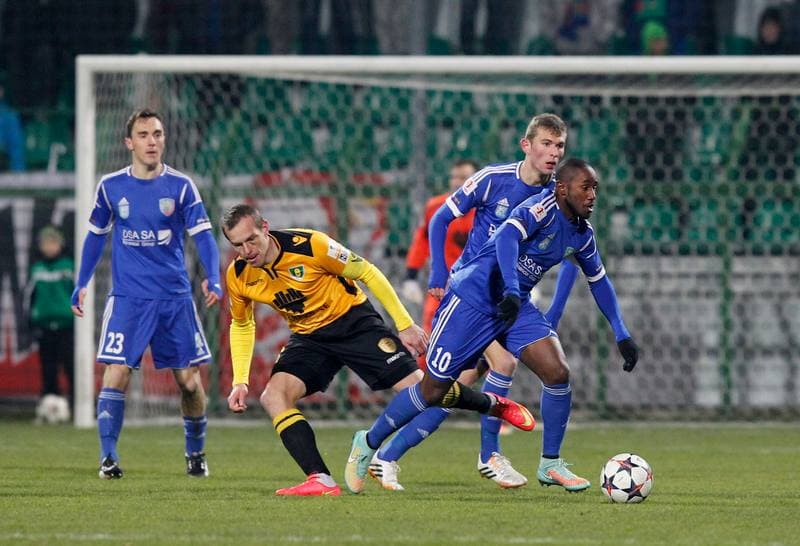 Football. I Liga. GKS Katowice - Miedz Legnica. 29.11.2014