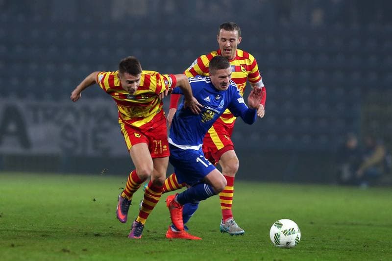 Football. Lotto Ekstraklasa. Ruch Chorzow - Jagiellonia Bialystok. 26.11.2016