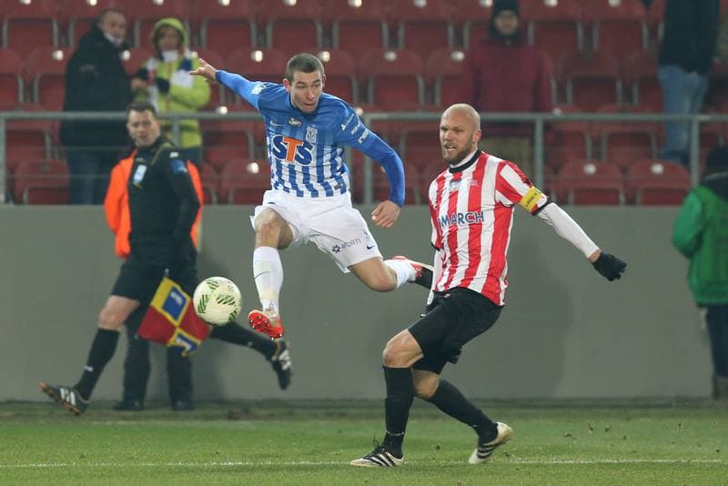 Football. Lotto Ekstraklasa. Cracovia Krakow - Lech Poznan. 17.12.2016