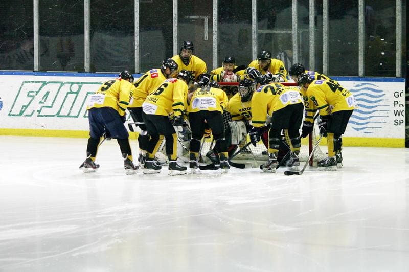 Ice Hockey. Polska Hokej Liga. HC GKS Katowice - Naprzod Janow. 10.02.2015