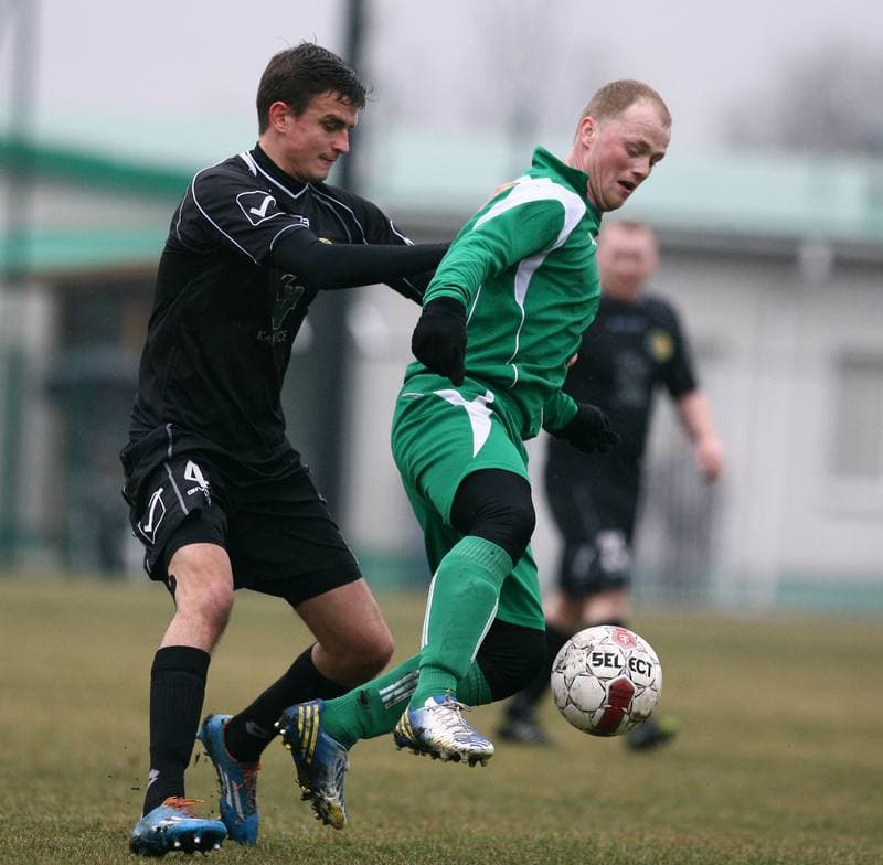 Football. III Liga. Grunwald Ruda Slaska - Gornik Wesola. 14.03.2015
