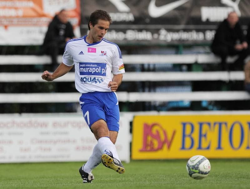 Football. Sparing. Podbeskidzie Bielsko-Biala - Wisla Krakow. 07.09.2012