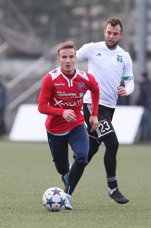 Football. Sparing. MFK Karvina - Rakow Czestochowa. 26.01.2018